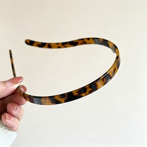 Women's Simple Temperament Acetate Floral <b>Headband</b> Non-Slip <b>Sunglasses</b> Band Daily Use One Size Fits All American European - Product Image 6