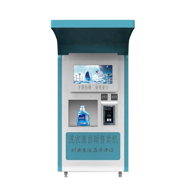 Mini Wall Mounted Liquid Vending Machine Automatic Soap Detergent Dispenser Vending Device for Public Use