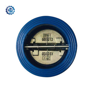 Système d'alerte manuel à ressort contre les inondations, <span class=keywords><strong>clapet</strong></span> <span class=keywords><strong>anti</strong></span>-<span class=keywords><strong>retour</strong></span> à double porte avec revêtement en caoutchouc, joint EPDM et raccordement de type Wafer - Product Image 2