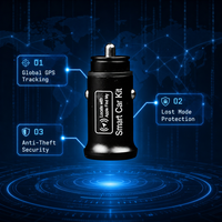 Mini traceur GPS intelligent avec positionnement AGPS, charge double port 2G, en alliage d'aluminium pour appareils iOS, suivi GPS