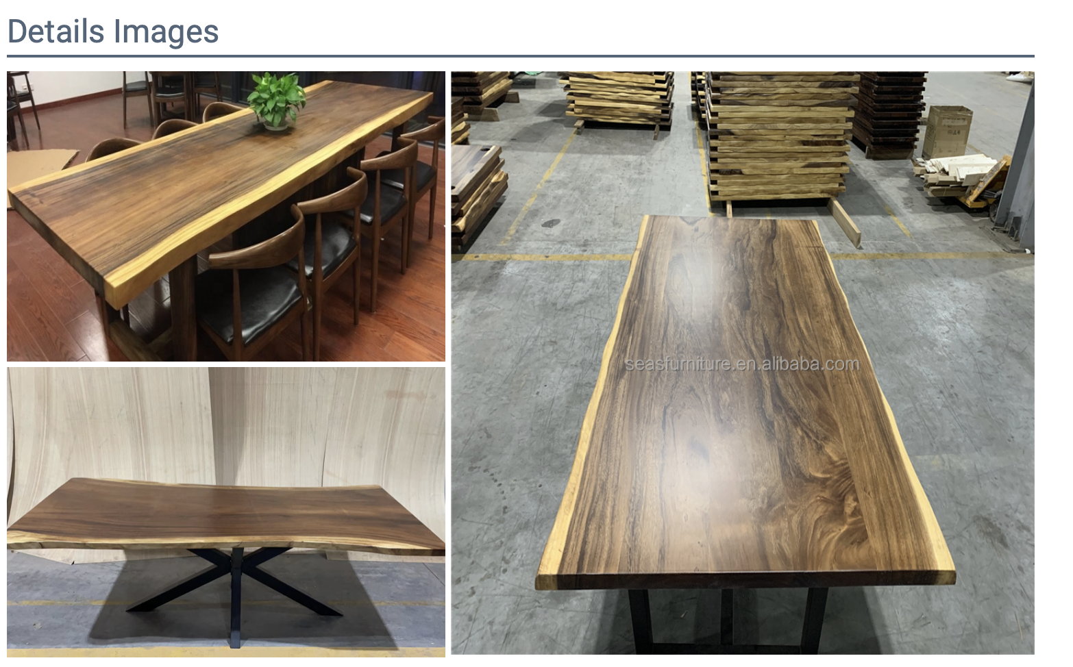 Shop Our Replica Hans Wegner Ch327 Dining Table Solid Wood