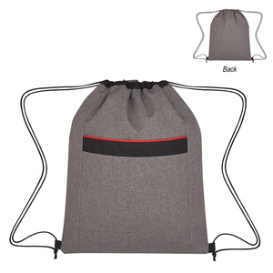 Fashionable Drawstring Bags custom Promotional Cheap Polyester Fabric Drawstring Gym Sports Backpack Bag Wholesale