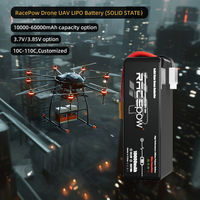 Racepow 6S/12S/14S 22,2 V 10000mAh 15C твердотельные аккумуляторные батареи высшего качества для FPV большой Дрон VTOL UAV