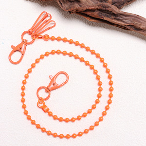 Elegante cadena de cintura con cuentas de una sola capa para jeans, accesorio de moda hip hop, forma de bola de aleación de zinc, uso diario - Product Image 4