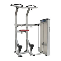Máquina de entrenamiento de fuerza con asistencia eléctrica y barras paralelas para gimnasio, para entrenamiento de fuerza en miembros superiores