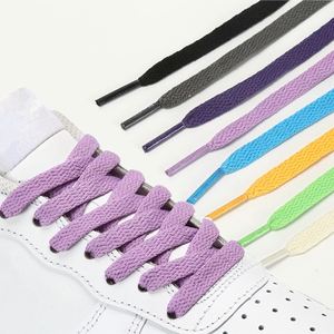 Cordones Planos Personalizables de Poliéster de 8mm de Ancho y 120cm de Largo, en 57 Colores, para Zapatillas Deportivas - Product Image 1