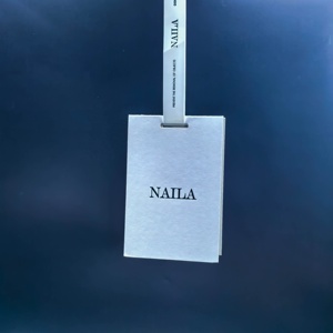 Tùy chỉnh chống giả mạo hangtags nhãn giấy cao cấp với khóa chống trộm cho các cửa hàng quần áo cá nhân - Product Image 6