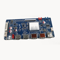 Placa base MD-W9UHD-AV1 UHD 3840*2160 para monitor, placa controladora 8Lane V-BY-ONE, tarjeta de video LCD, 2*DP/ 3*-Compatible, actualización USB