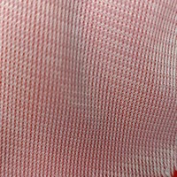 Tissu en maille tricotée 100% polyester 40g-70g, tissage droit, uni, respirant, léger, doublure, entoilage, base pour broderie