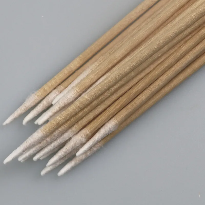 1mm Biodegradable लकड़ी की छड़ी माइक्रो बताया Cleanroom कपास झाड़ू निर्माता