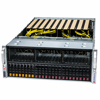 Serveur GPU Supermicro SYS-421GE-TNRT 4U, double socket, PCIe 5.0, serveur de calcul AI 10-GPU pour l'apprentissage profond HPC