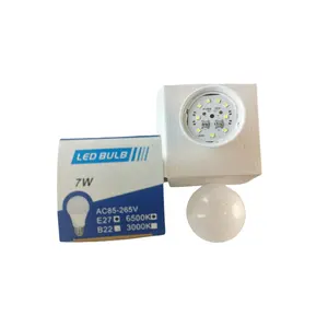 A55 LED Bulb Lighting 5W 7W 12W E27 B22 3000-6500k 80lm/w Led Bulb For Home