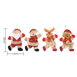 Christmas Plush Ornaments Hanging Christmas Decoration Christmas Tree Pendant - Product Image 2