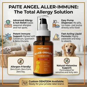 Integratore Liquido Antiallergico per Animali Domestici OEM/ODM Aller-Immune Drops con Colostro e Quercetina - Product Image 1