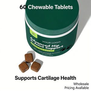 مكمل غذائي للكلاب لدعم المفاصل والوركين بالجلوكوزامين، أقراص قابلة للمضغ، مكمل لدعم المفاصل مع إم إس إم والكريل - Product Image 5