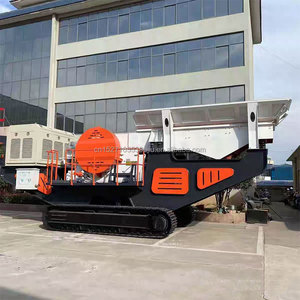 תחנת ריסוק ניידת רב תכליתית המותקנת על מסילה, מתקן ריסוק ראשוני לכרייה, סלעים ובנייה מחומרים גלם - Product Image 3