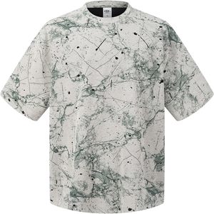 Camiseta Casual de Manga Corta para Hombre, 100% Algodón, Estampado Digital, Cuello Redondo Transpirable, Camiseta Básica - Product Image 1