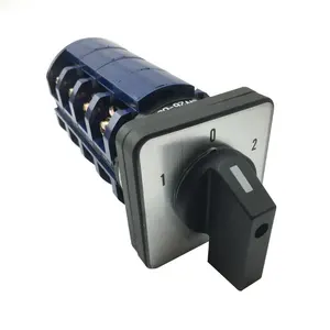 Interruptor rotativo de cámara, DW26-63/4 RE006 1-0-2 4P 63A