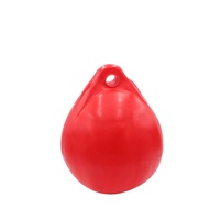 Fender de bateau gonflable en PVC à nervures avec cordes, pare-chocs d'amarrage, bouée marine pour yacht, accessoires de navigation