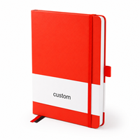 Carnet de notes personnalisé pour achats en gros d'entreprise, couleur unie, avec sangle, format A5, pour voyages d'affaires, fabrication en usine