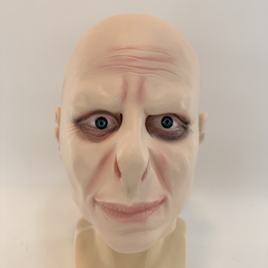 Película <span class=keywords><strong>Voldemort</strong></span> con la misma máscara <span class=keywords><strong>de</strong></span> látex calva <span class=keywords><strong>de</strong></span> terror accesorios <span class=keywords><strong>de</strong></span> cosplay <span class=keywords><strong>de</strong></span> Halloween - Product Image 4