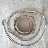 Pêne de chasse en acier inoxydable pour sangliers et rongeurs, haute tension, pédale de 9 pouces, force de traction de 125 kg, écologique