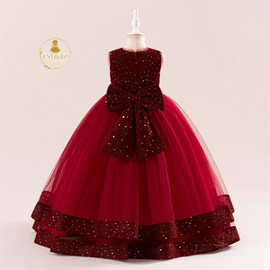 FSMKTZ <span class=keywords><strong>Vestido</strong></span> largo <span class=keywords><strong>de</strong></span> princesa con lentejuelas <span class=keywords><strong>para</strong></span> niñas <span class=keywords><strong>adolescentes</strong></span> y niños <span class=keywords><strong>para</strong></span> <span class=keywords><strong>vestido</strong></span> <span class=keywords><strong>de</strong></span> fiesta niña <span class=keywords><strong>de</strong></span> las flores - Product Image 3
