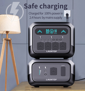Station d'alimentation pour camping-car avec batterie au lithium LiFePO4 et énergie solaire pour de longs voyages en camping-car - Product Image 1