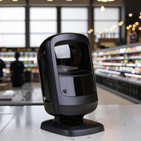 Plateforme de numérisation de codes QR DS9208/DS9308, scanner de codes-barres pour pharmacie et supermarché, 200 scans/sec, interface USB CCD, résolution 4mil