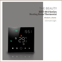 Thermostat programmable pour chauffage au sol Beca BHT-003, écran tactile, contrôle WiFi, systèmes électriques/hydratiques, pièces de chauffage au sol
