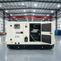 Hochleistungs 200kW Dreiphasen-Schalldichter Dieselgenerator mit ATS, Ricardo-Motor, 1500 U/min, 50Hz/60Hz Dualfrequenz, Schallgedämmt