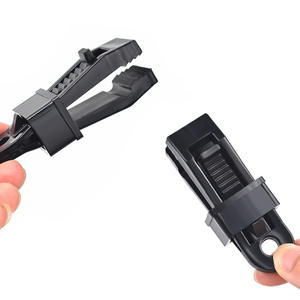 Clip de tente Fiery Fox, boucle de sécurité en plastique avec point de traction pour fixation coupe-vent de bâche, utilisation extérieure - Product Image 3