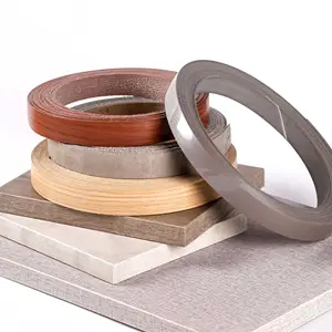 Hev Product Explosion Buena flexibilidad Muebles impermeables Grado de madera Color Pvc Edge Banding para muebles de madera