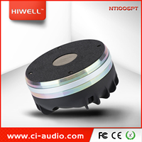 Pilote de compression audio Pro haute fréquence 110DB néodyme 4 pouces