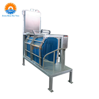 Boîte d'abattage hydraulique robuste ZBHT pour porcs – Équipement sûr et efficace pour l'abattage et la transformation de la viande en abattoir