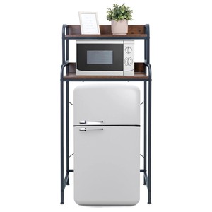 Support de rangement pour réfrigérateur de bar de cuisine à domicile Étagères d'organisation sur pied Étagère pour <span class=keywords><strong>boulanger</strong></span> Support pour four à micro-ondes Mini étagère pour réfrigérateur - Product Image 3