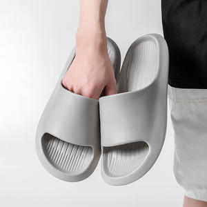 U-HOME nhà nhà babouche hồ bơi phụ kiện bán buôn giày đen đơn giản cô gái tắm vòi hoa sen Slide dép - Product Image 2