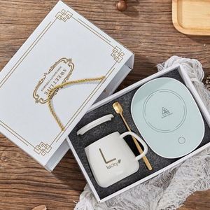 Calentador de Tazas Eléctrico Termostático Inteligente con Posavasos y Logotipo Personalizado, Diseño Moderno para el Hogar y la Oficina, Ideal para Regalo - Product Image 4