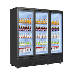 Refrigerador con 3 puertas <span class=keywords><strong>de</strong></span> cristal <span class=keywords><strong>de</strong></span> 1450L, congelador comercial <span class=keywords><strong>Frigo</strong></span> para supermercado, congelador <span class=keywords><strong>de</strong></span> <span class=keywords><strong>helados</strong></span>, nevera vertical con congelador profundo - Product Image 5