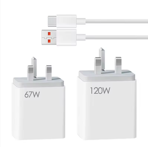 <span class=keywords><strong>Chargeur</strong></span> rapide 120W QC3.0 avec connecteur Type-C pour <span class=keywords><strong>Mi</strong></span> <span class=keywords><strong>11</strong></span> Ultra/Pro 12/12 Pro - Matériel ABS Protection ignifuge - Product Image 2
