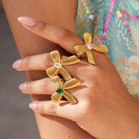 Cincin Wanita Eropa dan Amerika, Nuansa Mewah Ringan, Model Pita, Zirkon, Dapat Disesuaikan, Grosir