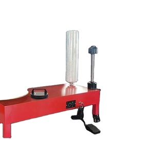 Small Table 40cm Turntable <b>Stretch</b> Film Wrapping <b>Machine</b> Vertical PE <b>Stretch</b> Film Baler Electric Winding Film Packaging <b>Machine</b> - Product Image 3