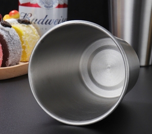 Paslanmaz çelik Pint bardak kırılmaz kırılmaz Tumblers kore tasarım tarzı Metal içme bardakları Bar parti ofis kullanımı için - Product Image 5