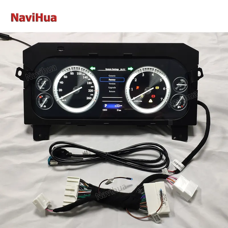 NaviHua-tablero de instrumentos para coche Toyota Prado, tablero de instrumentos Digital con pantalla LCD de 12,3 pulgadas, clúster para modelos del año 2010 al 2019