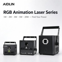 Laser d'animation RVB couleur pleine, 1W à 20W, DMX512, contrôle sonore, laser de scène pour spectacle en extérieur en grande salle