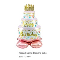 Ballons en aluminium autoportants pour le premier anniversaire - Décoration de gâteau de 36 à 48 pouces et ballons en forme de bouteille pour les événements majeurs de bébé