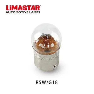 Limastar-bombilla en miniatura BA15s, piezas de repuesto de coche, lámpara trasera de luz de parada, 2405 G18 R5W R10W 24V