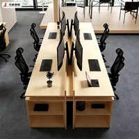 Poste de travail de bureau moderne JIUSHUN – Vente en gros de bureaux et mobilier moderne pour entreprises