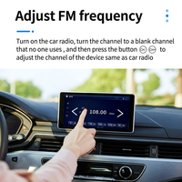 Lecteur MP3 portable pour voiture BT 5.4, émetteur FM, appels mains libres, double USB, charge rapide, portée 10m, prise en charge MP3/WAV, stéréo pour voiture