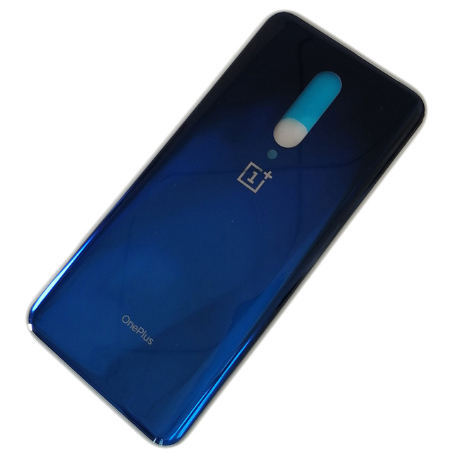 OnePlus 7 Pro Glass Back Cover Replacement Housing for Phone Mobile-Blue
